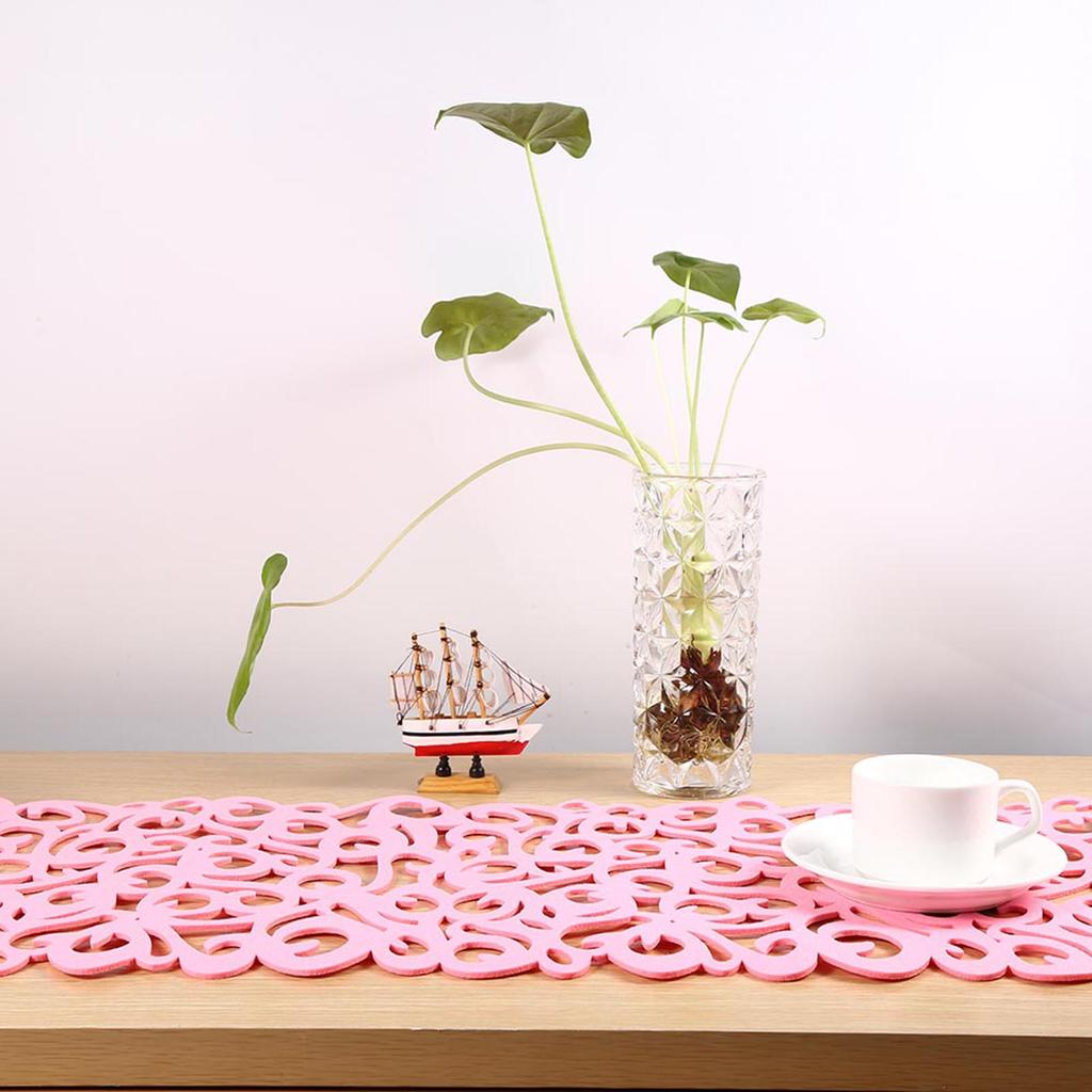 7 barev Obdélník Tvar Plsť Ubrus Ubrus Prostírání Prostírání Podložky na stůl Dekorace do domácnosti Novinka