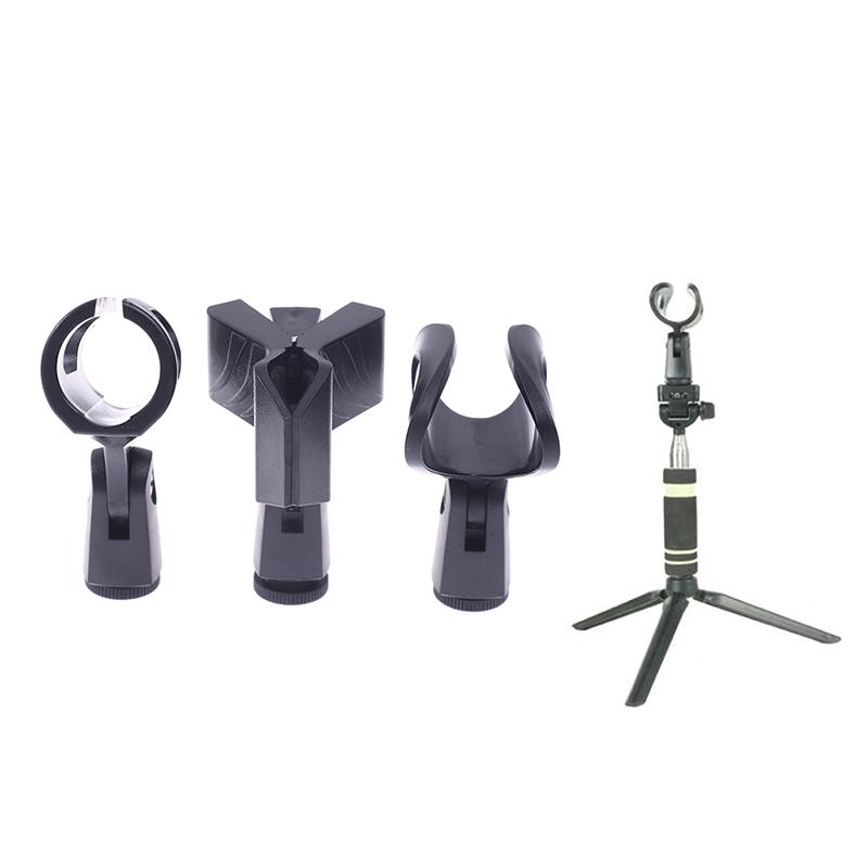 1Pc Multifunction Portable Microphone Holder Universal Stage Use Clip Stand
