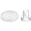 6pcs/set Replacement Silicone Duck Mouths & Diaphragms Rubber Duckbill Valves & Silicone Diaphragm Set for Breast Pump