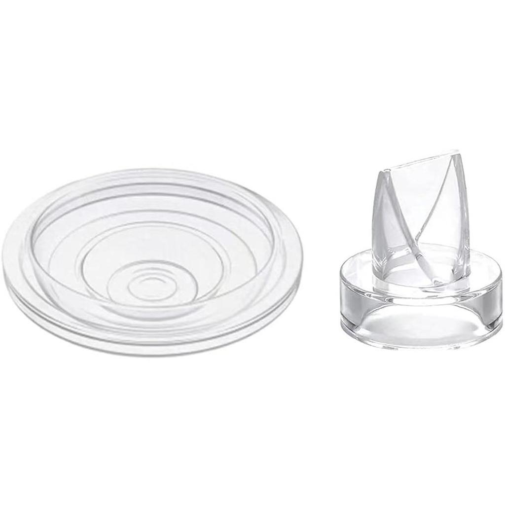 6pcs/set Replacement Silicone Duck Mouths & Diaphragms Rubber Duckbill Valves & Silicone Diaphragm Set for Breast Pump