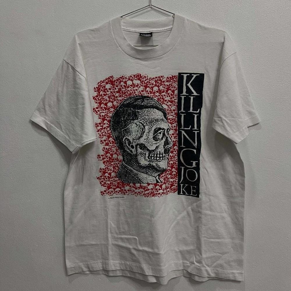 Винтажная Белая Футболка Killing Joke Унисекс Концертная S - 5XL DO396 Унисекс Футболка L