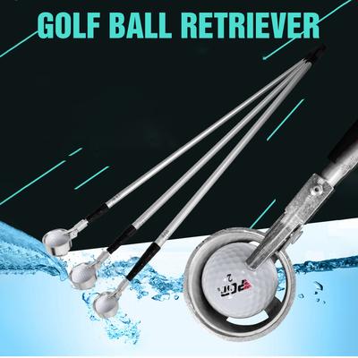 PGM Golfball-Aufnahme Werkzeuge Teleskopischer Golfball-Greifer Eingefahrener Golf-Aufnehmer Automatischer Verriegelungs-Schaufel-Picker LQQ001 5