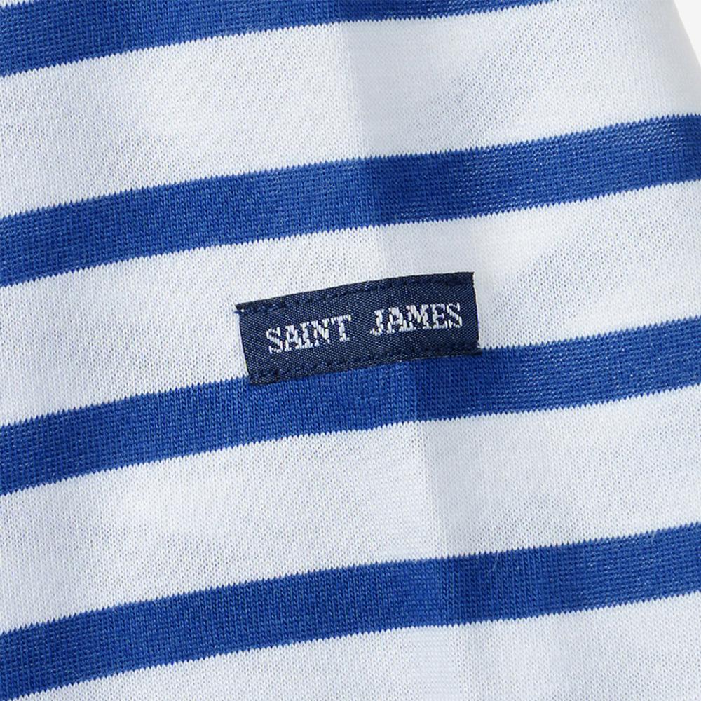 SAINT JAMES [Free Eco Bag] Manquière 18 Long Sleeve T-Shirt (090) Asjm2G94326-090