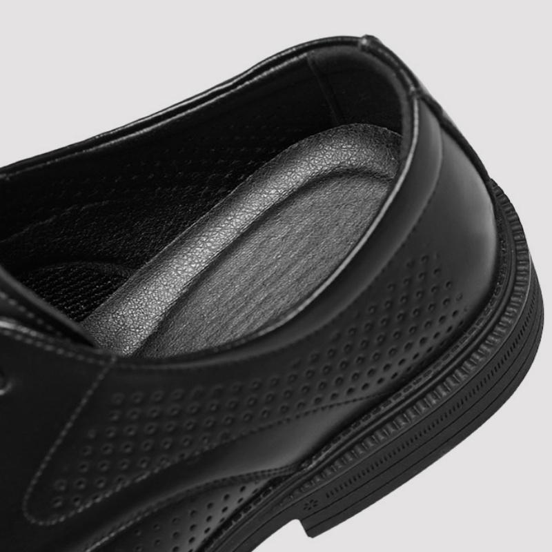 Мужская кожаная обувь из натуральной кожи — фото 7