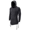 New Trendy Men's Sweater Dark Hooded Loose Coat