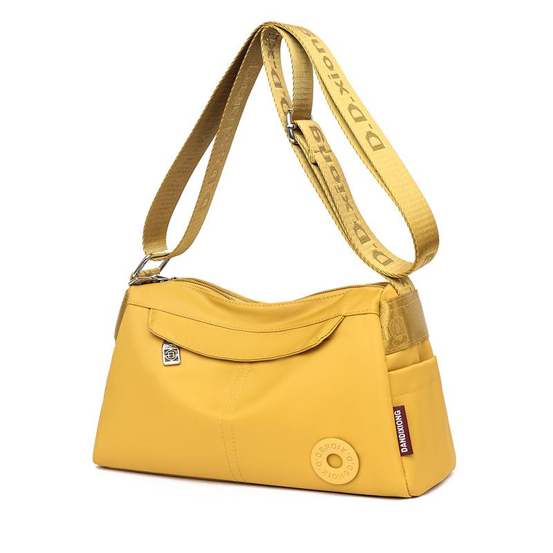 Waterproof Ultra-light Nylon Bag Women's Outdoor Travel Multi-layer Large Capacity Shoulder Crossbody Bag