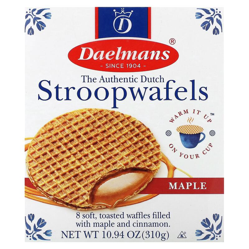 Stroopwafels, Érable, 8 Gaufres, 10,94 oz (310g)
