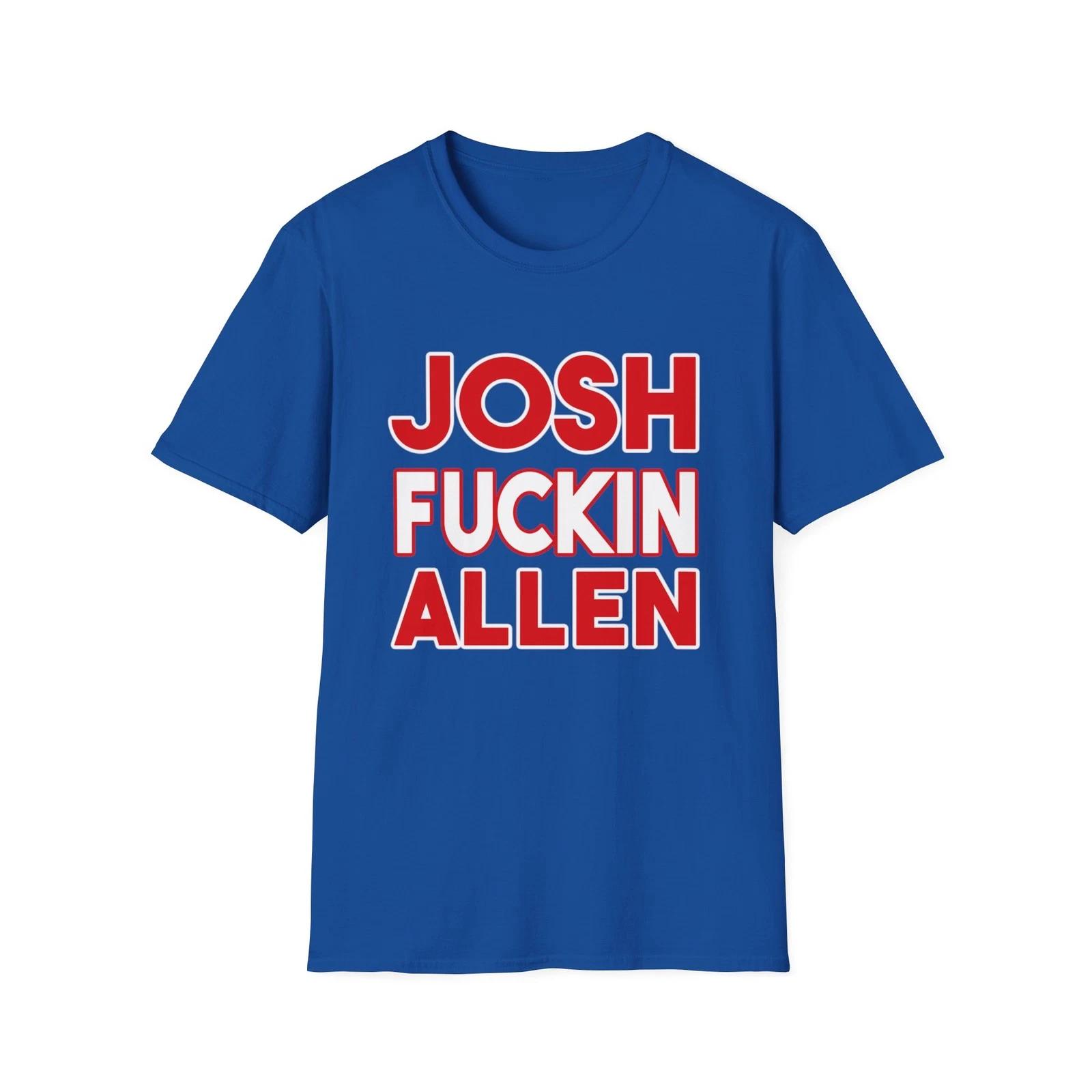 Men s and Women s T-shirts Bills and Josh Allen Bleed, Football Fan Shirt, Buffalo Bills Apparel, Unisex L