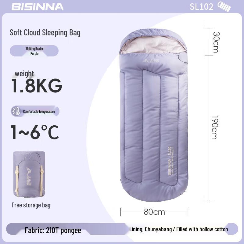 Beishanlang Adult Outdoor Portable Sleeping Bag
