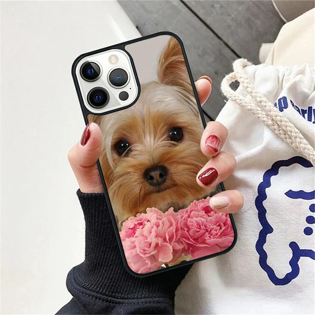 Yorkshire Terrier Yorkie Dog Coque Shell For iPhone 17 Air 15 16e 14 13 12 Pro Max 11 Pro Max Plus Phone Case Cover