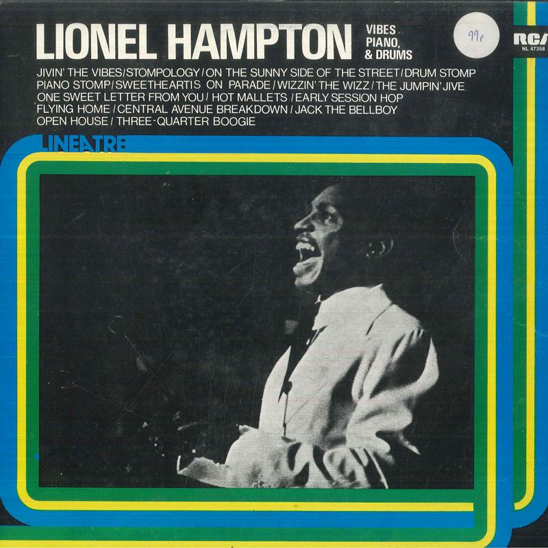 

LP Record LIONEL HAMPTON Vibes Piano Drums NL47358 RCA 197 Italy Jazz Used