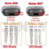 10 X Car Key Case Shell For Citroen C1 C2 C3 C4 Xsara Picasso For Peugeot 106 107 206 207 307 For Toyota Aygo Remote Key