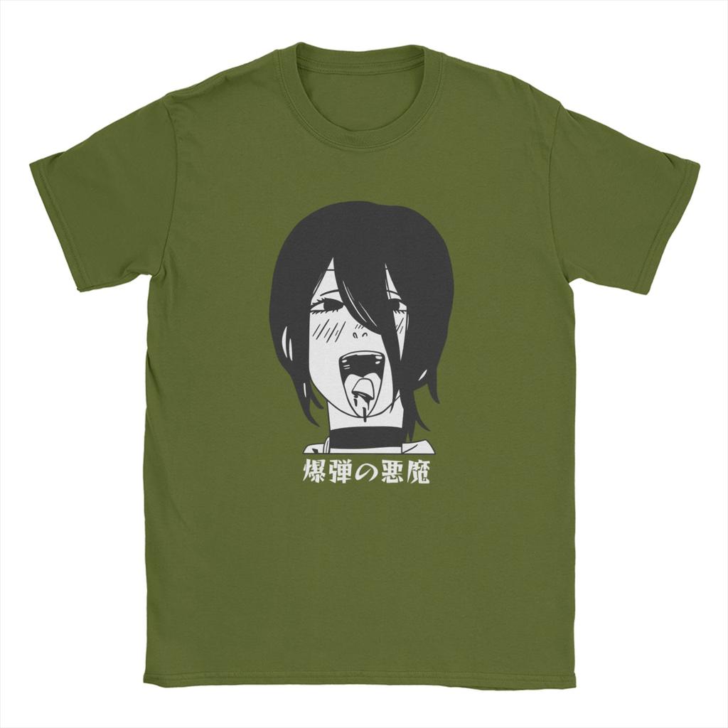 Chainsaws man Rezes T-Shirt Summer  Fashion T Shirts Adult Pure Cotton O-Neck 4XL 5XL 6XL Top Tees Short Sleeve Y2K Retro Tshirt