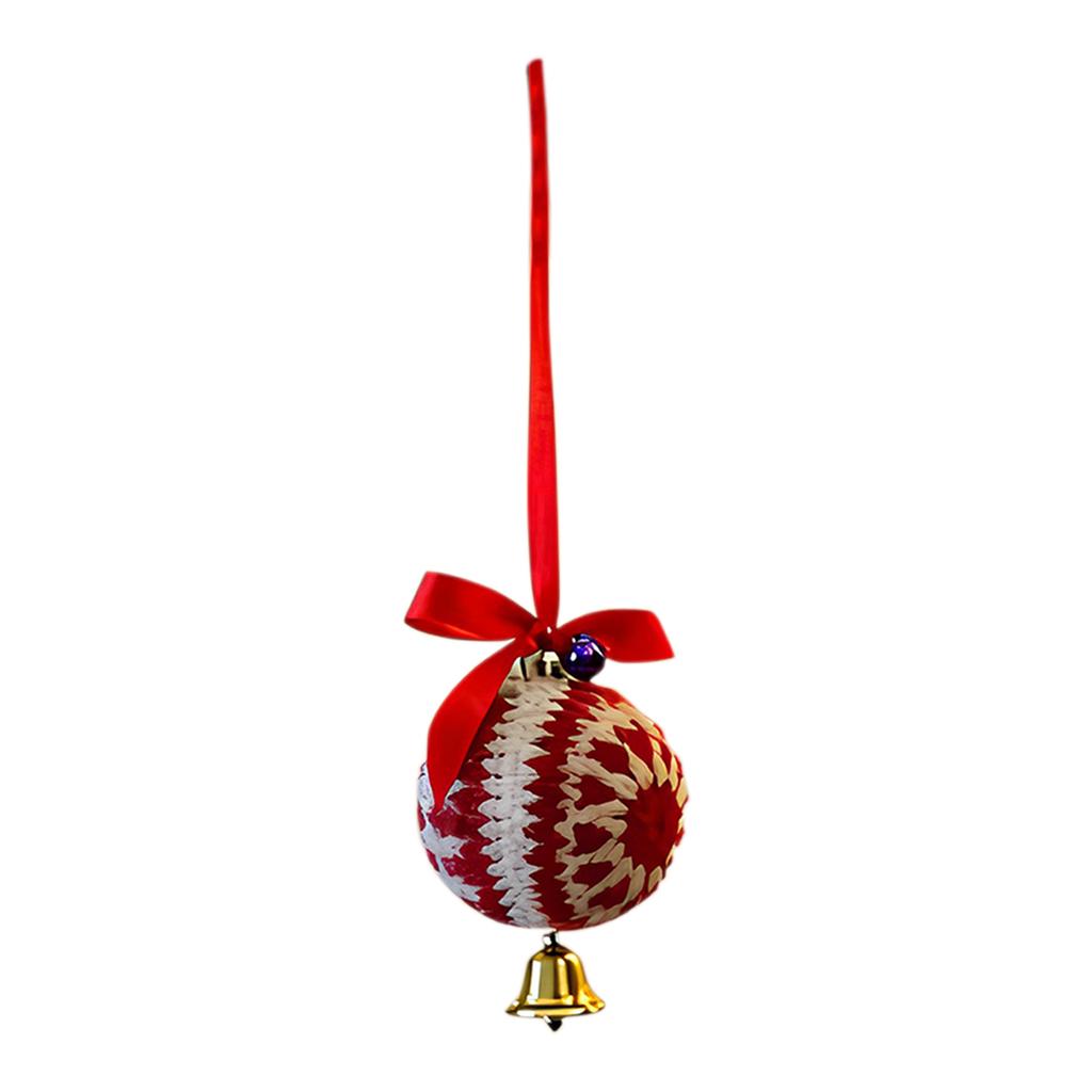 Ručně háčkované vánoční koule na stromeček Vánoční háčkovaná koule