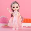 Cute Sweet Face BJD Doll 13 Joints Movable Doll Cute 1/12 Princess Doll  Girl Gift