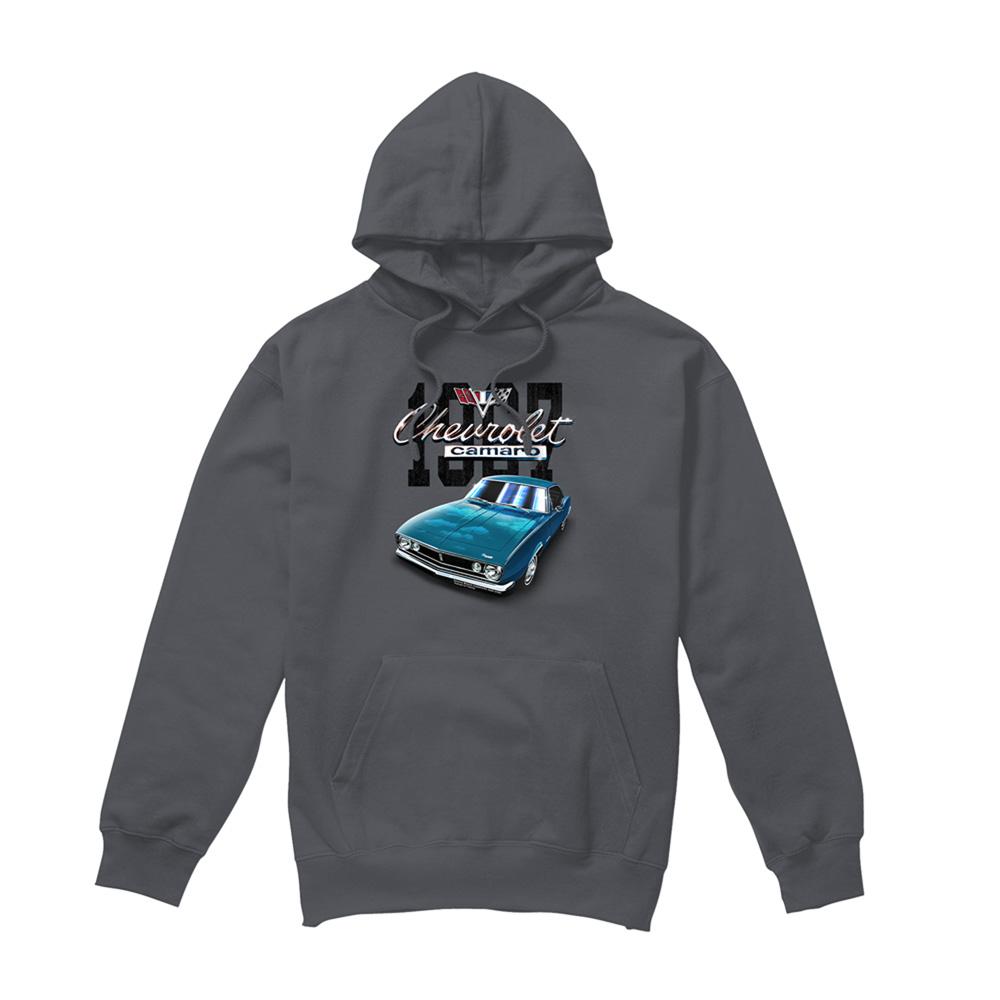 Chevrolet Unisex Adult Classic Camaro Heather Hoodie