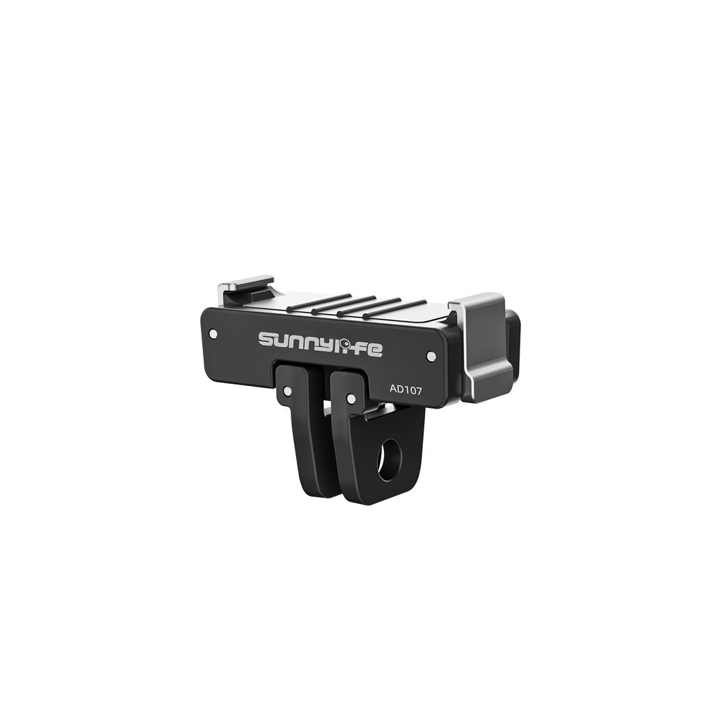 Magnetic Quick Release Adapter Base For DJI OSMO Nano/Action 6 Foldable Quick-release Two Claw Mount Adapter