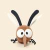 Amusing Lifelike Insect Plushy Item Realistic Mosquito Cockroach Firefly Ladybug Dragonfly Celebration Ornament Snuggly Padded Plushie Surprise