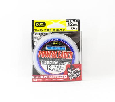 Yo Zuri Duel Hardcore Power Leader Fluorocarbon 12lb 30m H3338 (1141)