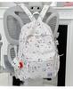 Schoolbag New Hellokitty Printed Backpack Female Korean Version Ins Style Cute Girl Heart Junior High School Casual Backpack