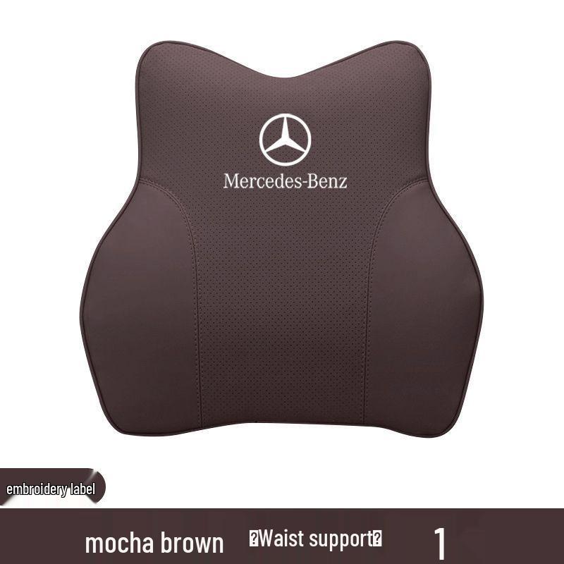 Compatible with Mercedes-Benz Models: S-Class, C-Class, A/E-Class, E300L, GLA, GLC, GLE, Maybach Headrests.