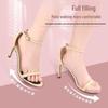 Transparent Gel Forefoot Pad: High Heel Pain Relief, Anti-slip Comfort, Shock Absorption, Soft Granule Massage.