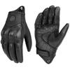 Orijinal Deri Motosiklet Eldivenleri Kışlık Eldivenler Yazlık Keçi Derisi Sürüş Dokunmatik İşlem Yumruk Eklem Koruması Guantes Moto Luvas