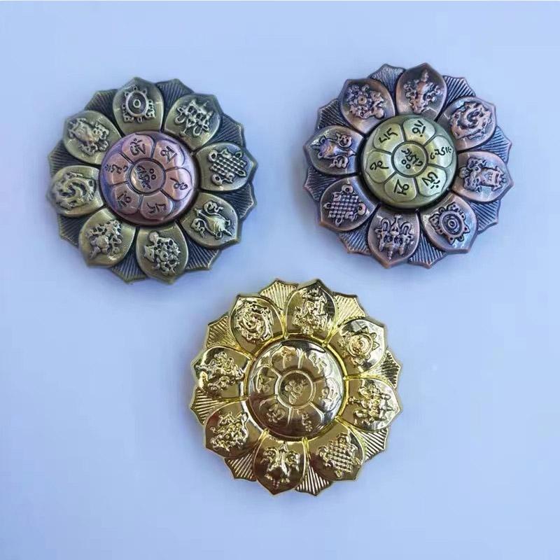 Unique Gifts Zen Buddha Hand Spinner Fidget Fingertip Gyro Decompression Skills Anxiety Stress Relief Toys Adults