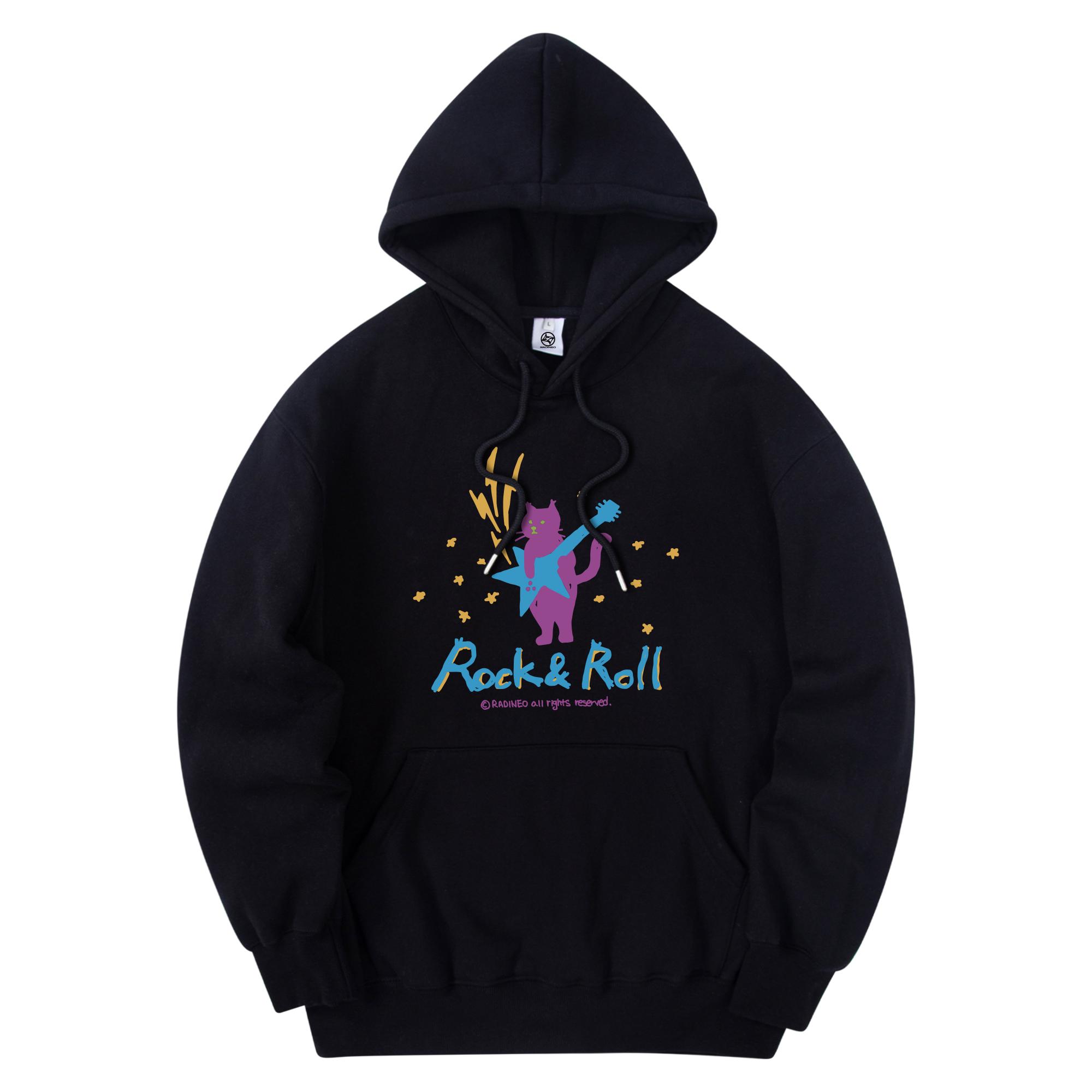 Radineo Rock Hood Black Black (Black)/L