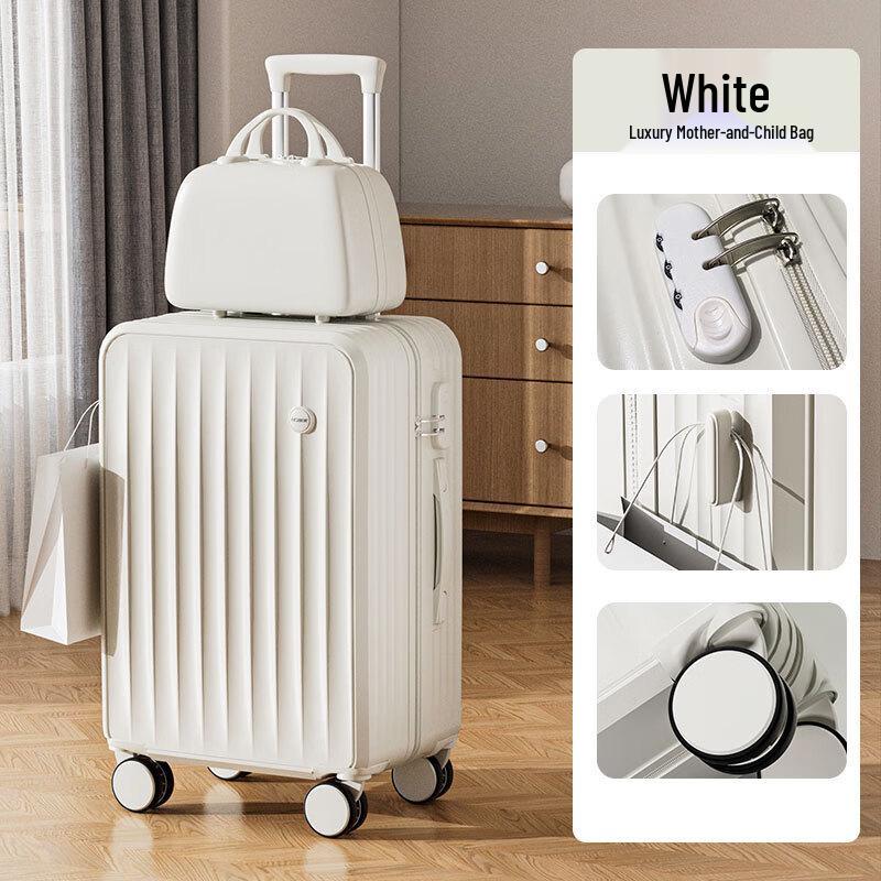 Lightweight PC Mother-Child Travel Luggage Set 28 inch
