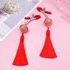 BDSM Flirting Tassels Nipple Clamp with Bells for Sex Pleasure Bondage Gear Breasts Clip for Women Sex Play