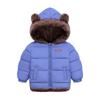 Childrens Winter Thick Padded Fleece Warm Coats Hooded Outerwear Kids Snowsuit