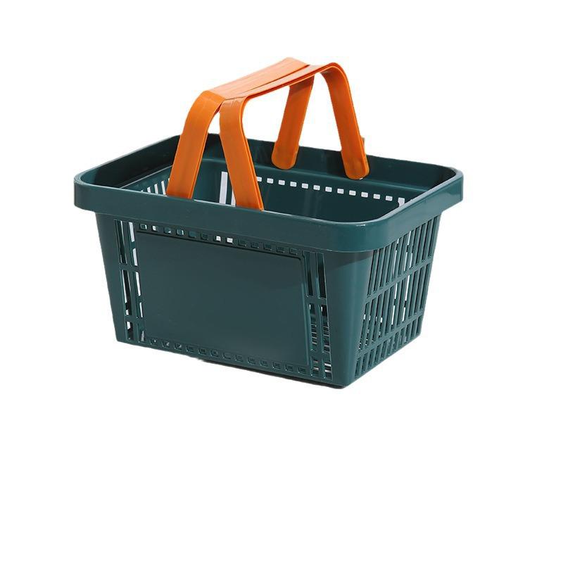 Modern Handheld Bathroom Cosmetics Organizer Basket