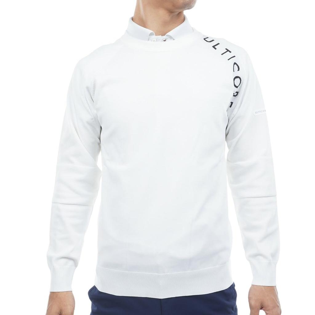 Bridgestone Golf Men's ULTICORE Open-Front Sweater FBM02B (WHM)