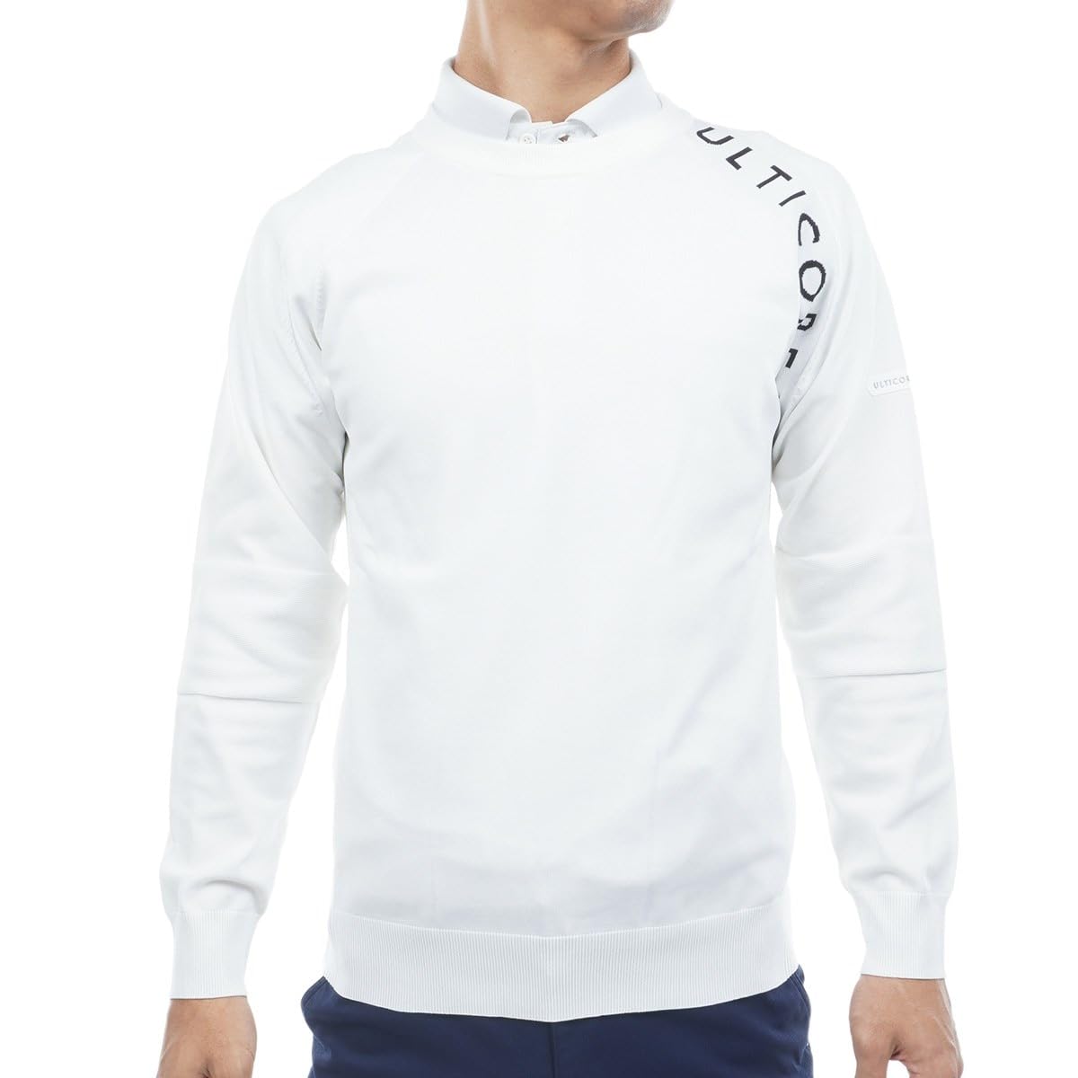

Bridgestone Golf Men s ULTICORE Open-Front Sweater FBM02B (WHM)