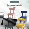 Cute Cartoon Phone Holder Chair with Floor-Standing Ornament Base