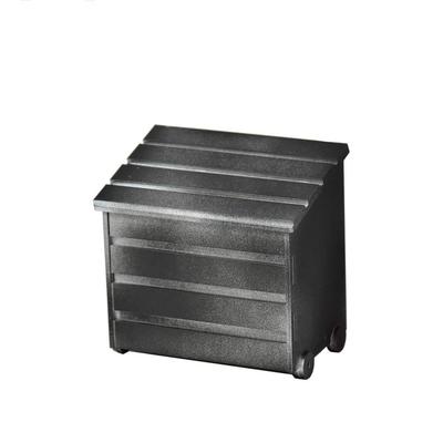 CWGmini-1168 Country Wood Garden Miniature Furniture, 110 Scale [Iron-Colored Trash Can]