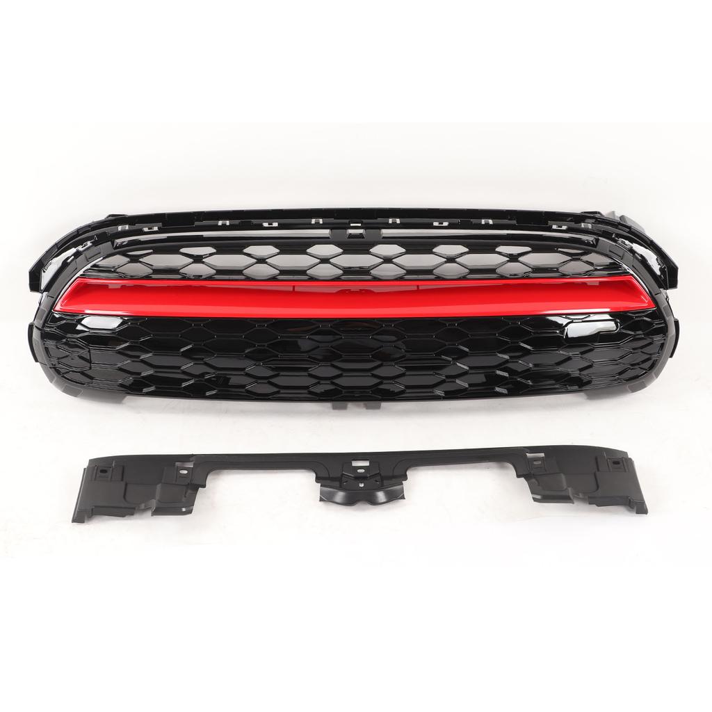 Gloss Black Front Bumper Upper for GP3 Grille Kits Replacement for MINI F55 F56 F57 One Cooper S