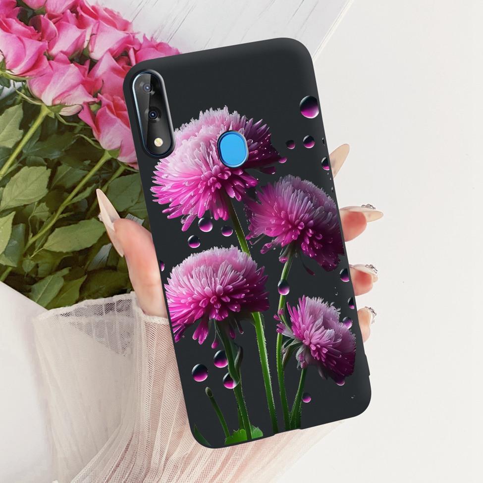 Phone Case For ZTE Blade V10 Cover Silicone Cute Cat Fashion Funny Painted Casing For ZTE Blade V10 2019