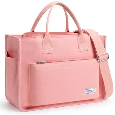 FANCY Tote Shoulder 6 Detachable Shoulder Large Canvas Canvas Tote for School or for Women and Zippered [KALIDI FOREST] Bag, Bag, Pockets, 3-way Use,