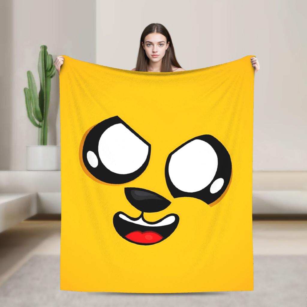 Weiche warme Decke Picknick Mikecracked Mikes Überwurfdecke Flanell Tagesdecke Für Draußen Bequeme Sofa-Bettdecke