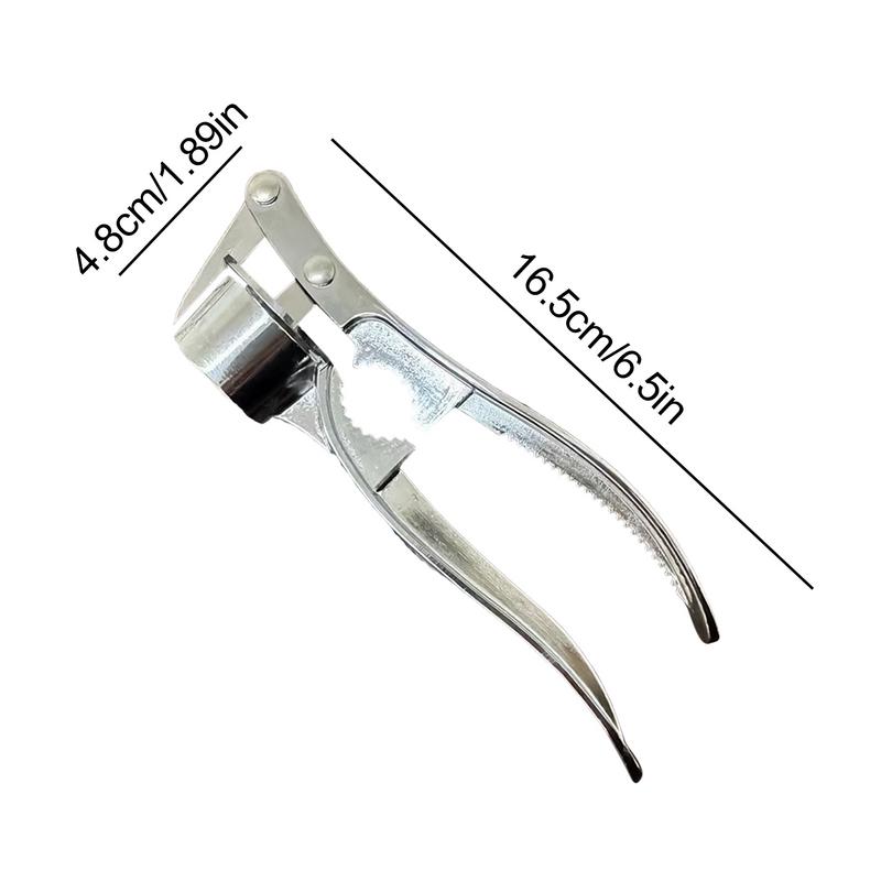 Garlic Press Mincer Walnut Crusher Tool Multifunctional Kitchen Accessories Easy To Clean Garlic Smasher For Home Use Picnic And