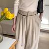 High-waisted Straight Casual Pants for Women's Spring and Summer New Korean Version Lazy Loose and Thin Floor-mopping Wide-leg Trousers