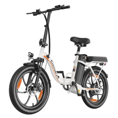 Cheevalry C16-1 Urbanes faltbares Elektrofahrrad 250W Motor 20 Zoll dicke Reifen 48V16Ah Akku 120KG Traglast Bequeme Fahrt im Freien E-Bike