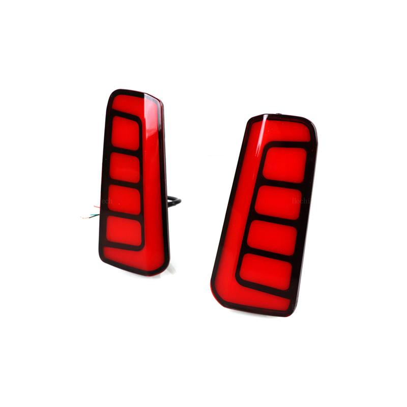 LED Reflector Lamp Rear Fog Lamp Bumper Brake Light Turn Signal For Toyota Alphard Vellfire