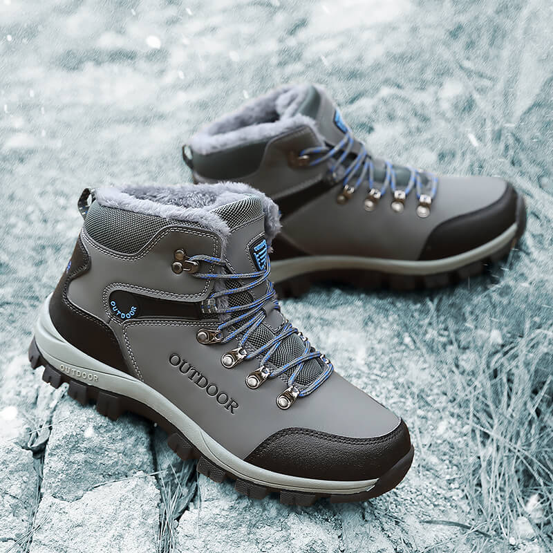39-46 Autumn and Winter Men's Large Size High-top High-top Exterior Waterproof Climbing Snow Boots