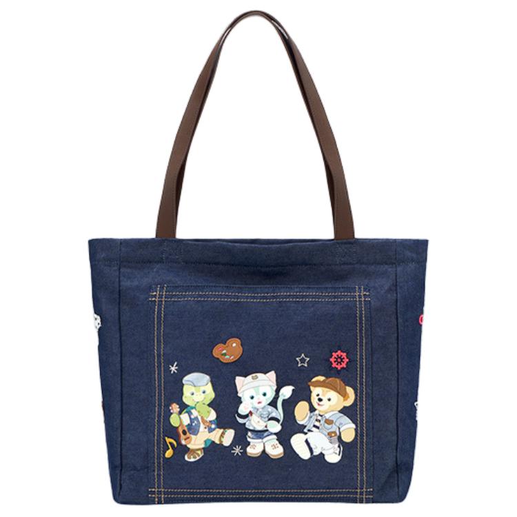 New Disney Cotton Tote Bag, Shopping Bag, Handbag, Shoulder Bag Unisex Blue 400060391146