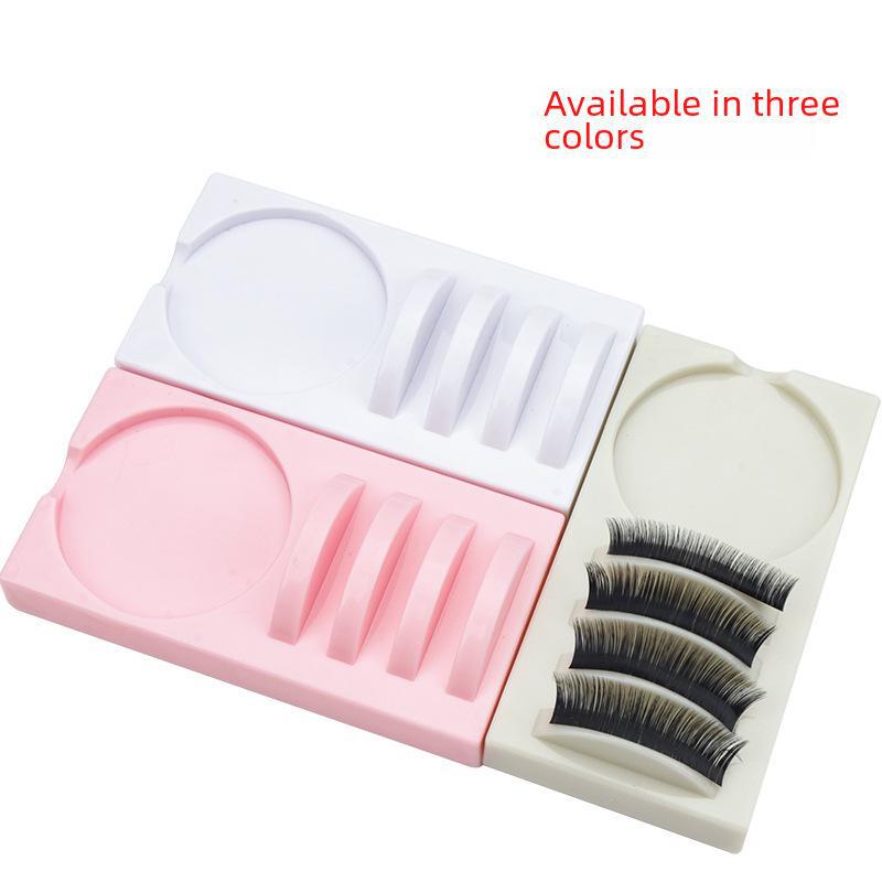 Acrylic Eyelash Grafting Heart Box Glue Holder