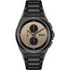 Steer Beige Black Stainless Steel Men's Quartz Watch 1514043