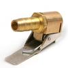 Auto Car Tire Inflator Valve Connector Air Chuck Brass 6mm Clip Clamp